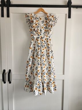 bohme | Dresses | Bohme Macy Embroidered Midi Dress | Poshmark